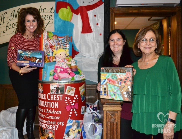 Shout out to: Tinley Park Chamber of Commerce as they Help Kids with Cancer this Holiday Season!